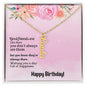 Multi Vertical Name Necklace For Best Friend (w/MC)