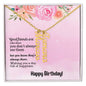 Multi Vertical Name Necklace For Best Friend (w/MC)